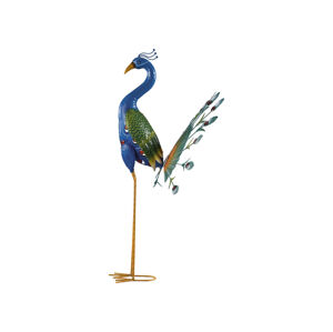 LIVARNO home Záhradný dekoratívny vták (páv (rozprestretý chvost))